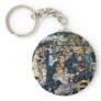 Bal Du Moulin De La Galette By Pierre-Auguste Reno Key Chain