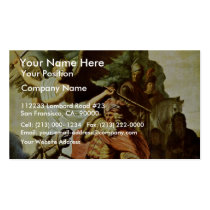 Balaam And His Ass. By Rembrandt Van Rijn Business Cards