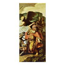 Balaam And His Ass. By Rembrandt Van Rijn Custom Rack Cards