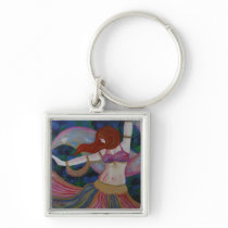 Baladi, Belly Dancer Beautiful Art Keychains