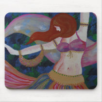 Baladi, Belly Dancer Beautiful Art Mousepad
