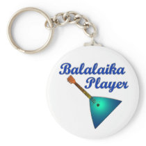 Balalaika Player Key Chains