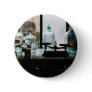 Balance and Bottles in Chem Lab Button