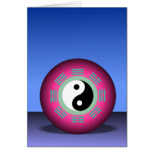 Balance of Yin and Yang Greeting Card