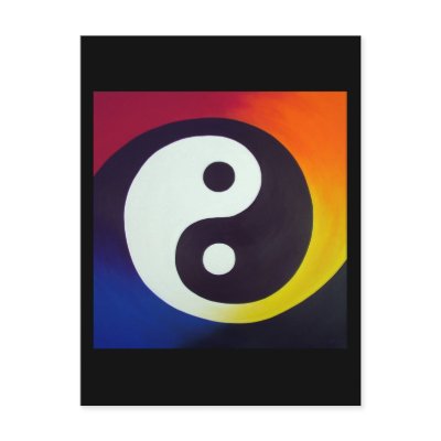 Balance Postcard by theHOELstudio