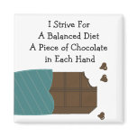 Balanced Diet - Chocolate in Each Hand