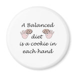 Balanced Diet Fridge Magnets