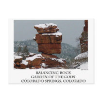 Balancing Rock Postcard