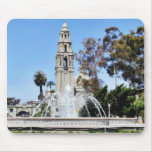 Balboa Park Towers Trees Fountains Sky Mousepad