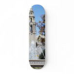 Balboa Park Towers Trees Fountains Sky Skateboard Deck