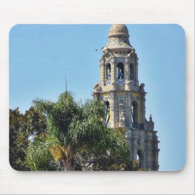 Balboa Parks Towers Mouse Pads by lifesphere
