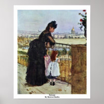 Balcony By Morisot Berthe Print