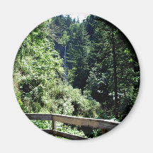 Balcony Falls Refrigerator Magnet