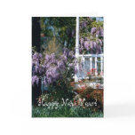 Balcony Lupins New Year cards