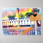 Balcony Porch Print