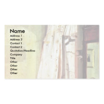 Balcony Room By Menzel Adolph Von Business Card Template