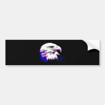Bald American Eagle Bumper Stickers