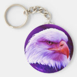 Bald American Eagle Keychains