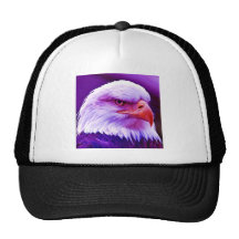 Bald American Eagle Mesh Hat