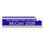 Bald Cranky McCain 2008 Bumper Sticker bumper stickers