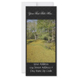 Bald cypress swamp and duckweed rack card