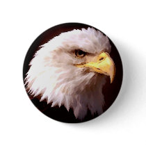 Bald Eagle American Eagle Pin