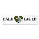 Bald Eagle Bumper Sticker