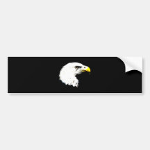 Bald Eagle Bumper Sticker