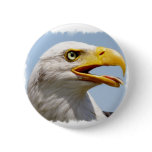 Bald Eagle Button