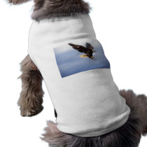 Bald Eagle Dive Pet Tshirt
