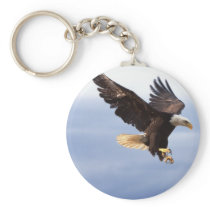 Bald Eagle Dive Keychains