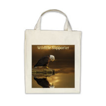 Bald Eagle GRATITUDE Series Tote Bag