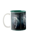 Bald Eagle & Grey Wolf Coffee Mug