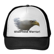 Bald Eagle Head Wilderness Warrior Outdoors Hat