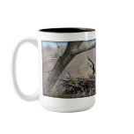 Bald Eagle landing Mug