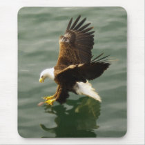 Bald Eagle Motivational Gift Mouse Pad