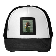 Bald Eagle Motivational Gift Trucker Hat