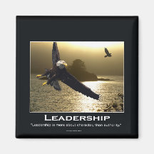 Bald Eagle Motivational Gifts Magnet