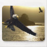 Bald Eagle Motivational Gifts Mouse Pads