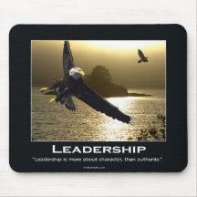 Bald Eagle Motivational Gifts Mousepad