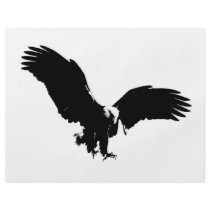 Bald Eagle Silhouette Flyer