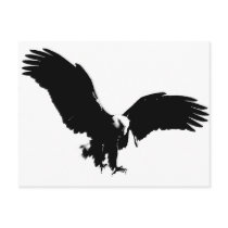 Bald Eagle Silhouette Post Cards