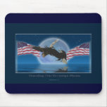 BALD EAGLE & US FLAG Patriot Series mousepads