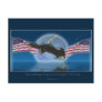 BALD EAGLE & US FLAG Patriot Series Post Cards