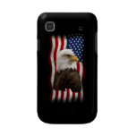 Bald Eagle & US Flag Patriotic Samsung Case Samsung Galaxy S Cover