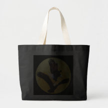 Bald eagles and full moon bag