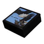 Bald Eagles on a Treetop; Customizable Jewelry Box