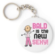 Bald Is The New Sexy Breast Cancer Stick Figure