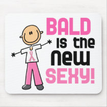 Bald Is The New Sexy Breast Cancer Stick Figure