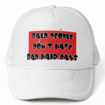 BALD PEOPLE TRUCKER HAT